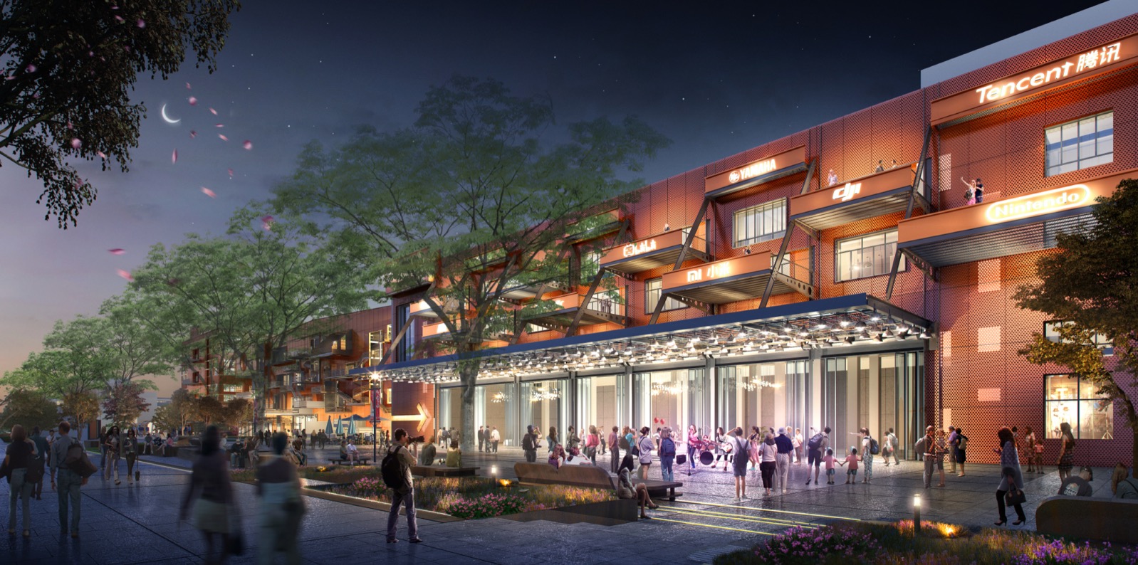 Huayi smart world decoration project